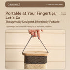 Portable Cat Scratcher with Built-in Rolling Ball Game