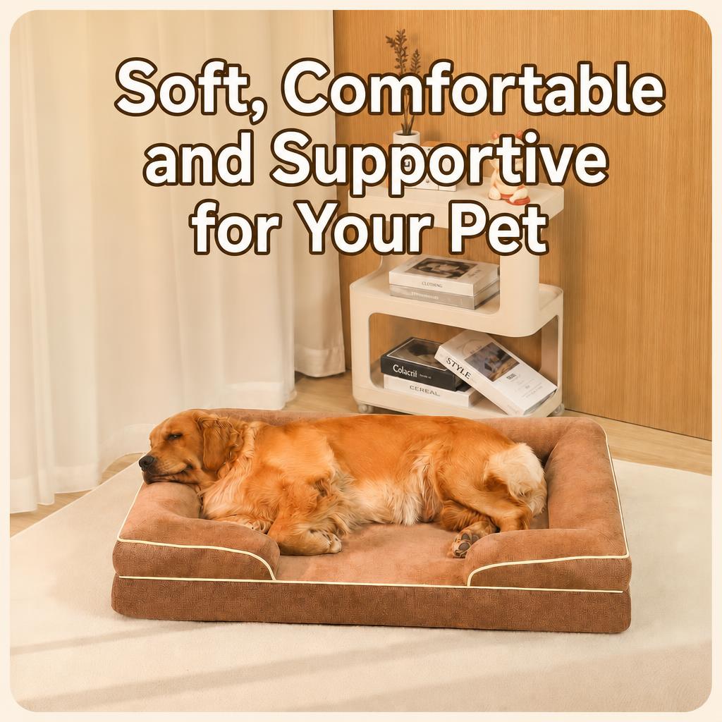 Orthopedic Memory Foam Dog Bed