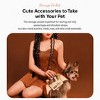 Wakytu Hybrid 2-in-1 Pet Jacket and Shoulder Bag (for Dog or Cat)