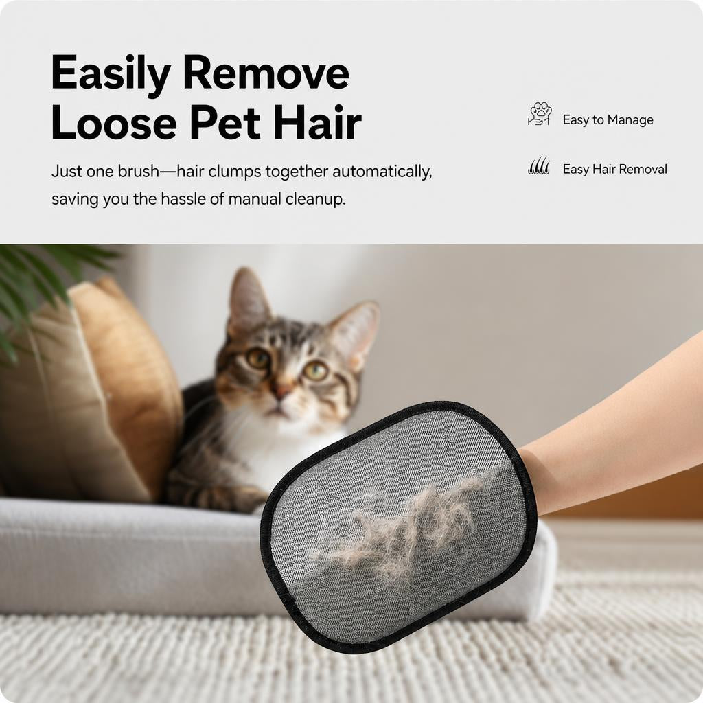Pet Hair Removal Gloves