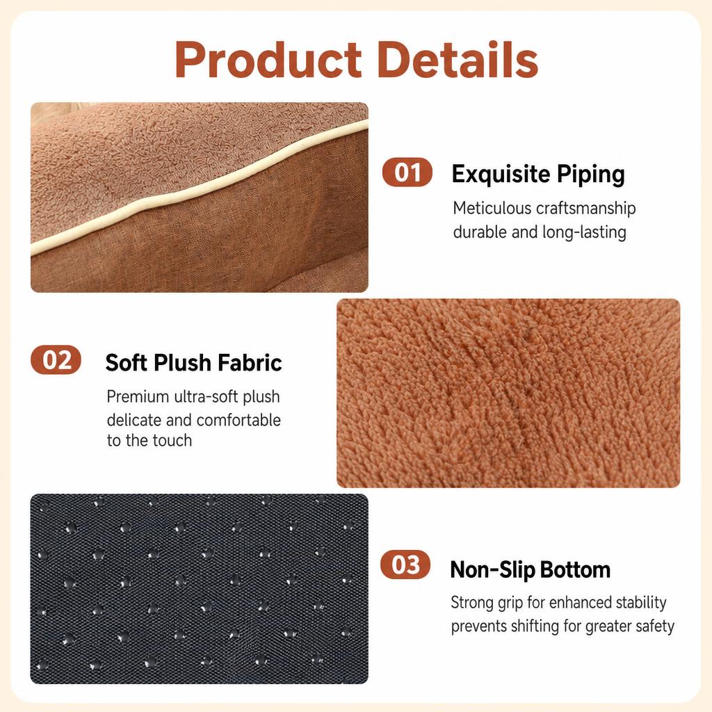 Orthopedic Memory Foam Dog Bed
