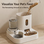 Automatic Pet 2-in-1 Food and Water Dispenser (for Dogs or Cats)