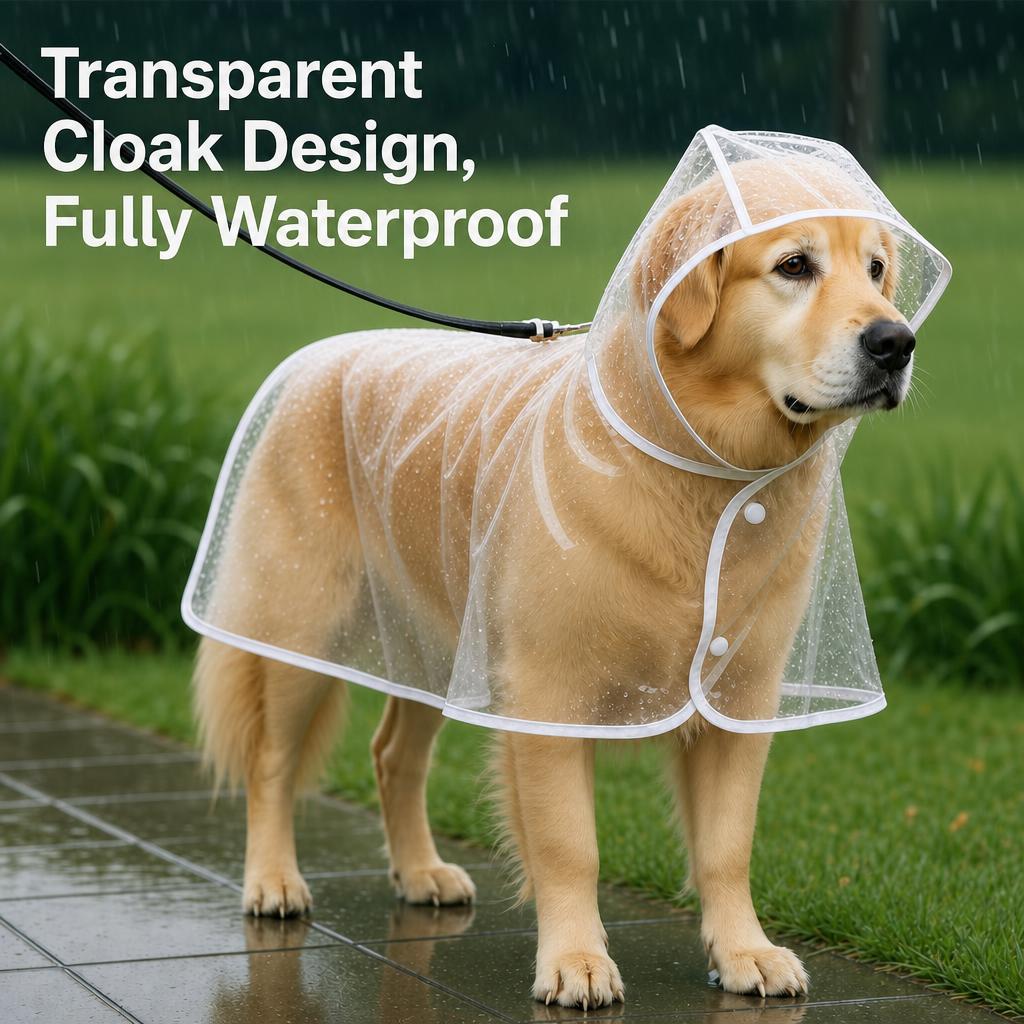 Dog Ultra-Protection Waterproof Raincoat