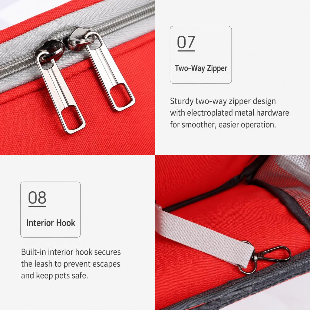 Breathable Pet Backpack Carrier (Space Capsule Edition)