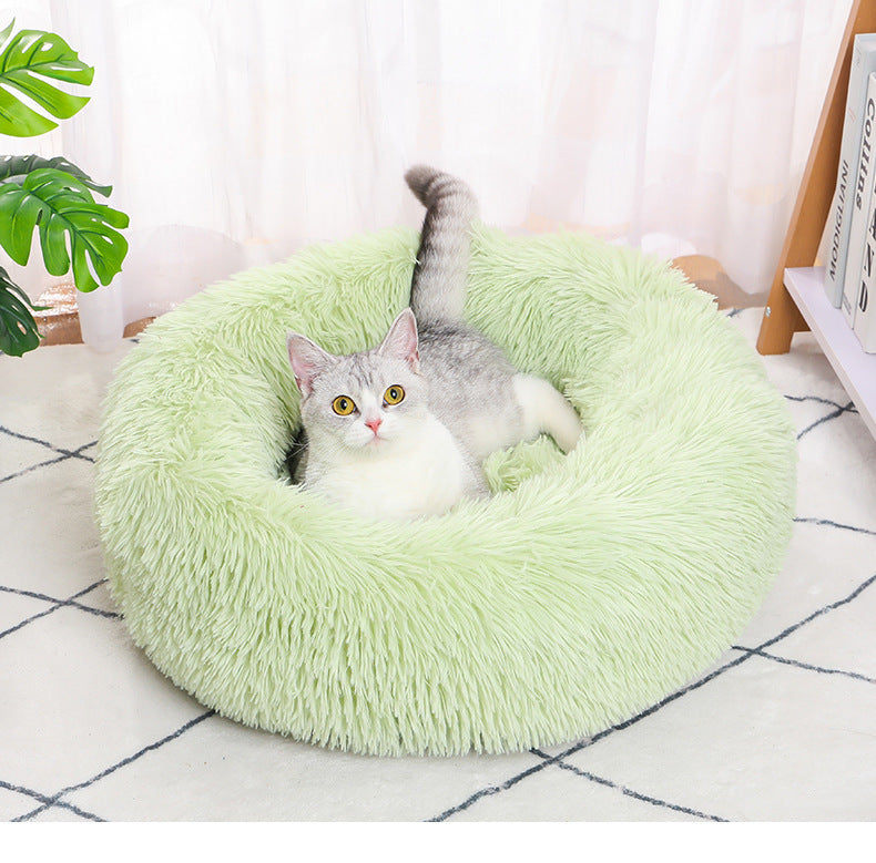 Luxurious Round Pet Bed