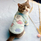 Autumn/Winter Flannel Fleece Love Coat (for Cat or Dog)