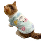 Autumn/Winter Flannel Fleece Love Coat (for Cat or Dog)