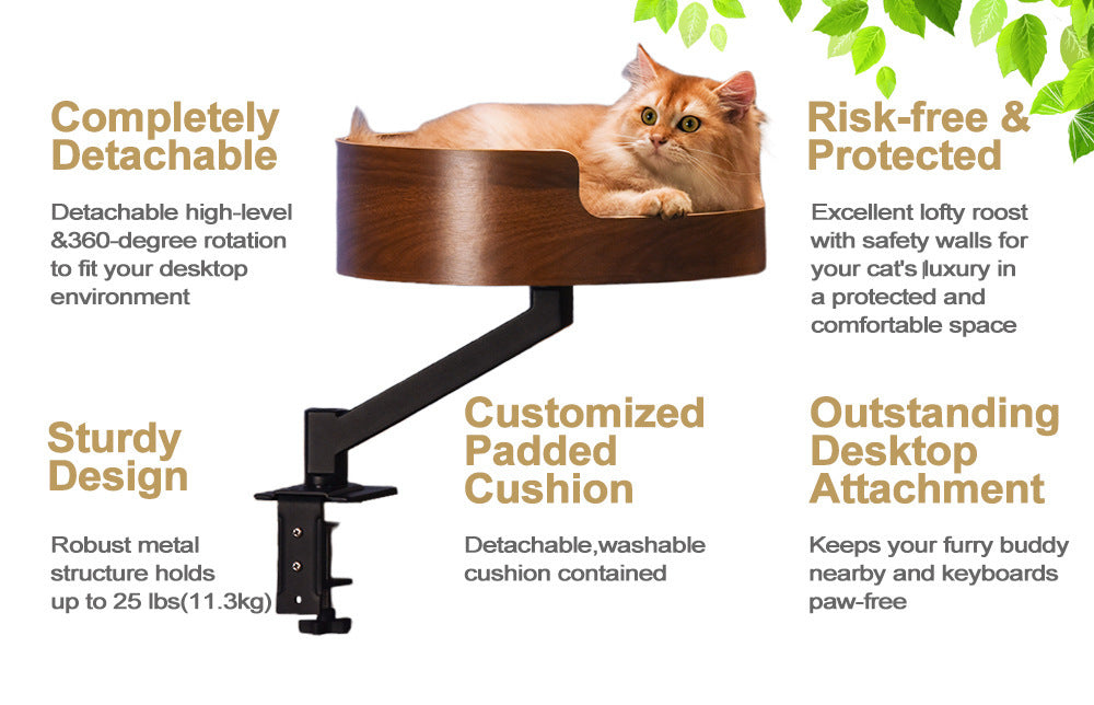 Desktop Cat Bed