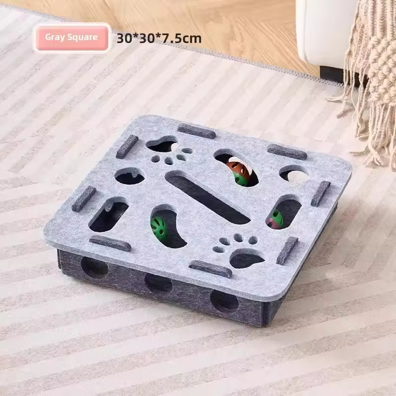 Playful Cat Toy Box (Puzzle and Maze Ver)