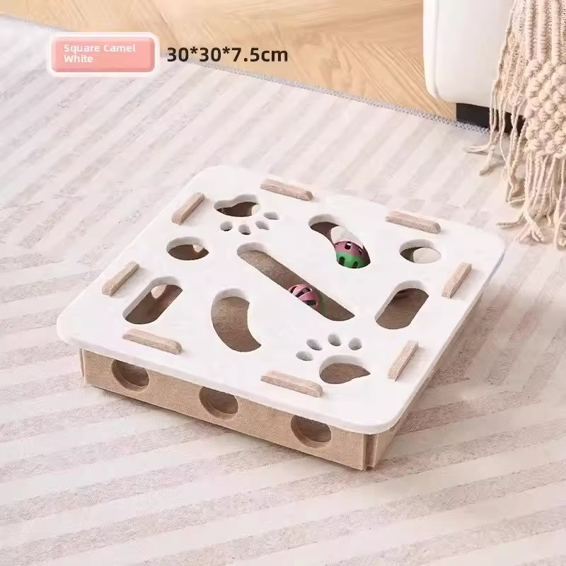 Playful Cat Toy Box (Puzzle and Maze Ver)