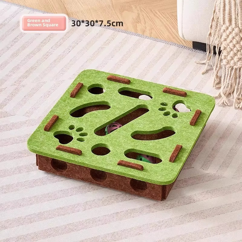 Playful Cat Toy Box (Puzzle and Maze Ver)