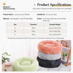 Luxurious Round Pet Bed