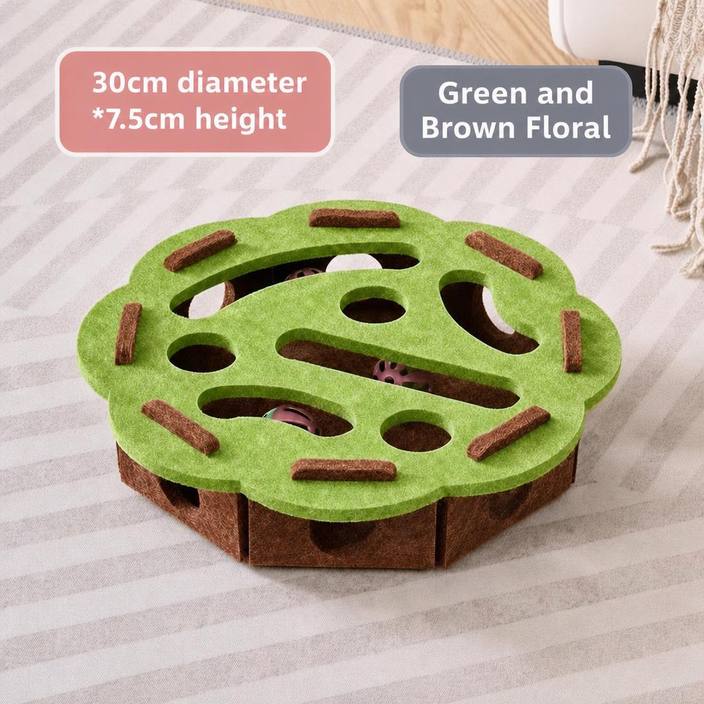 Playful Cat Toy Box (Puzzle and Maze Ver)